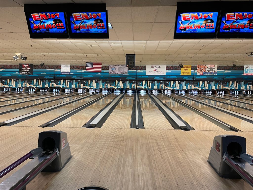 bowling lanes